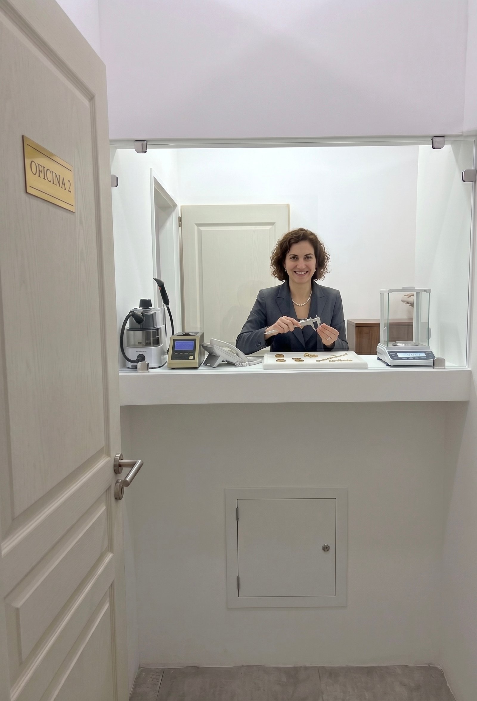 Dubai Joyas — espacio de atención y tasación